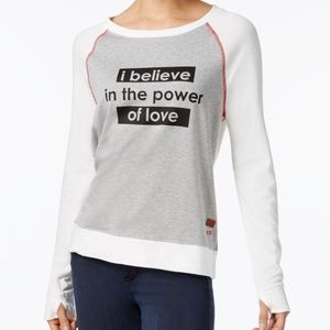 Peace love world top